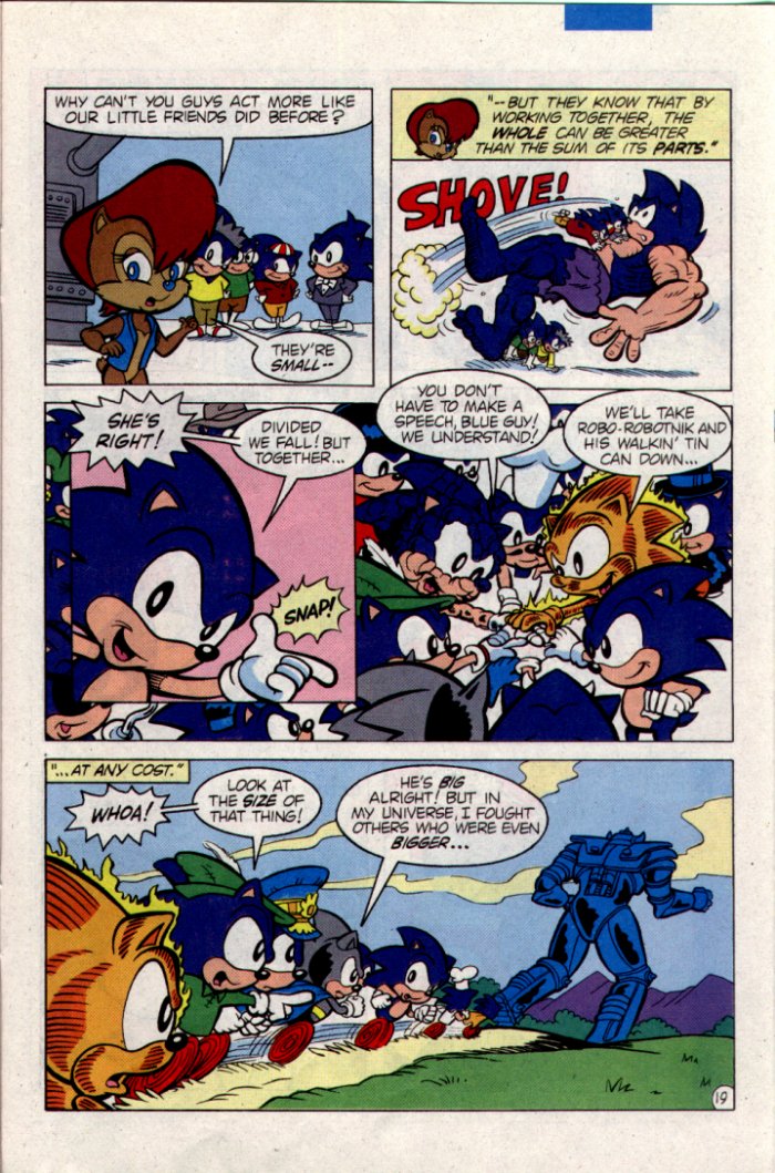 Sonic - Archie Adventure Series February 1995 Page 19